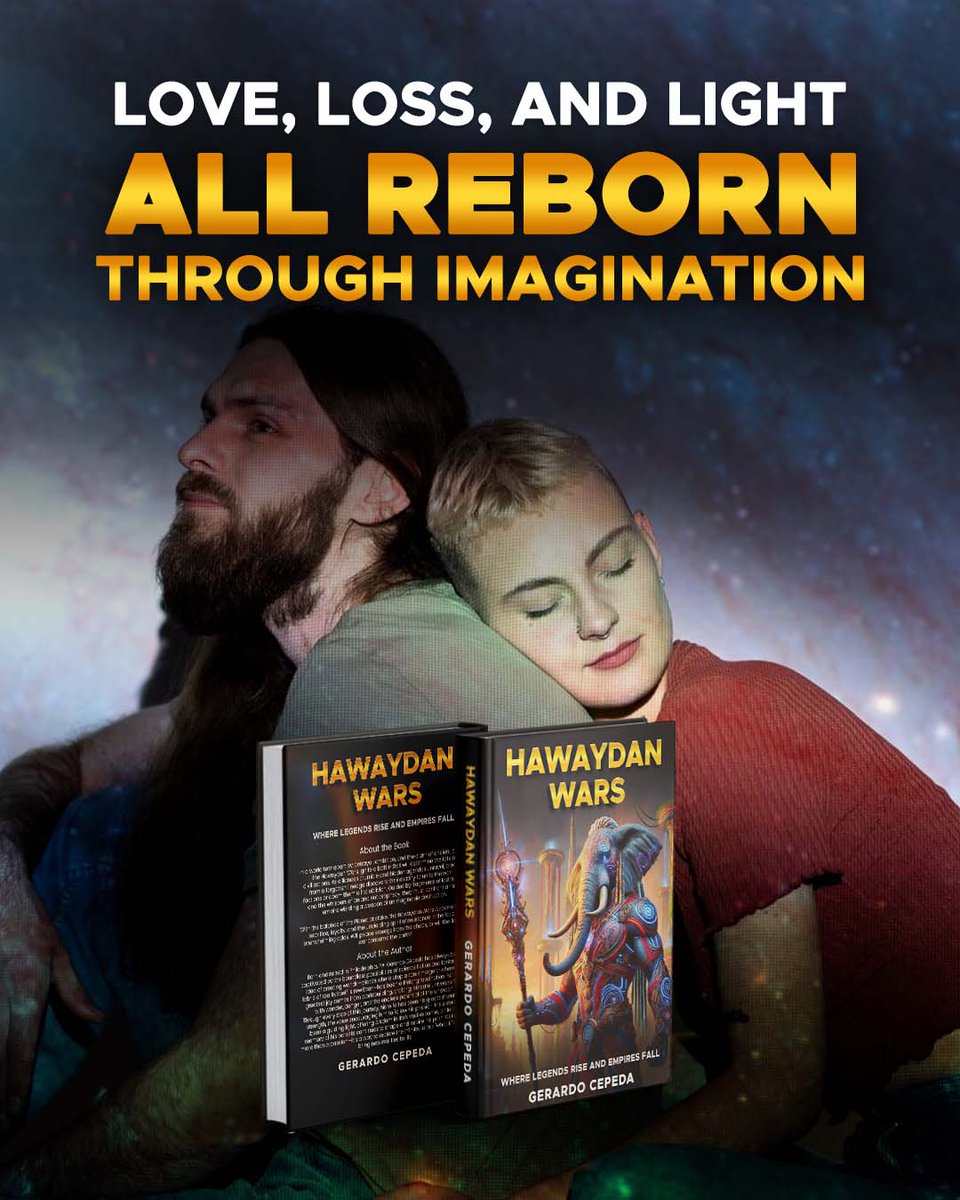 ImGerardoCepeda's tweet photo. In HAWAYDAN WARS, worlds collide, destinies are forged, and every choice carries the weight of civilizations.

🔗 Order your book now! https://t.co/9bAUx4UGLy

#fantasybook #ancienttruths #prophecyawakens #betrayal #epicfantasy #bbtvi #aekfc https://t.co/sfASgG8gDP