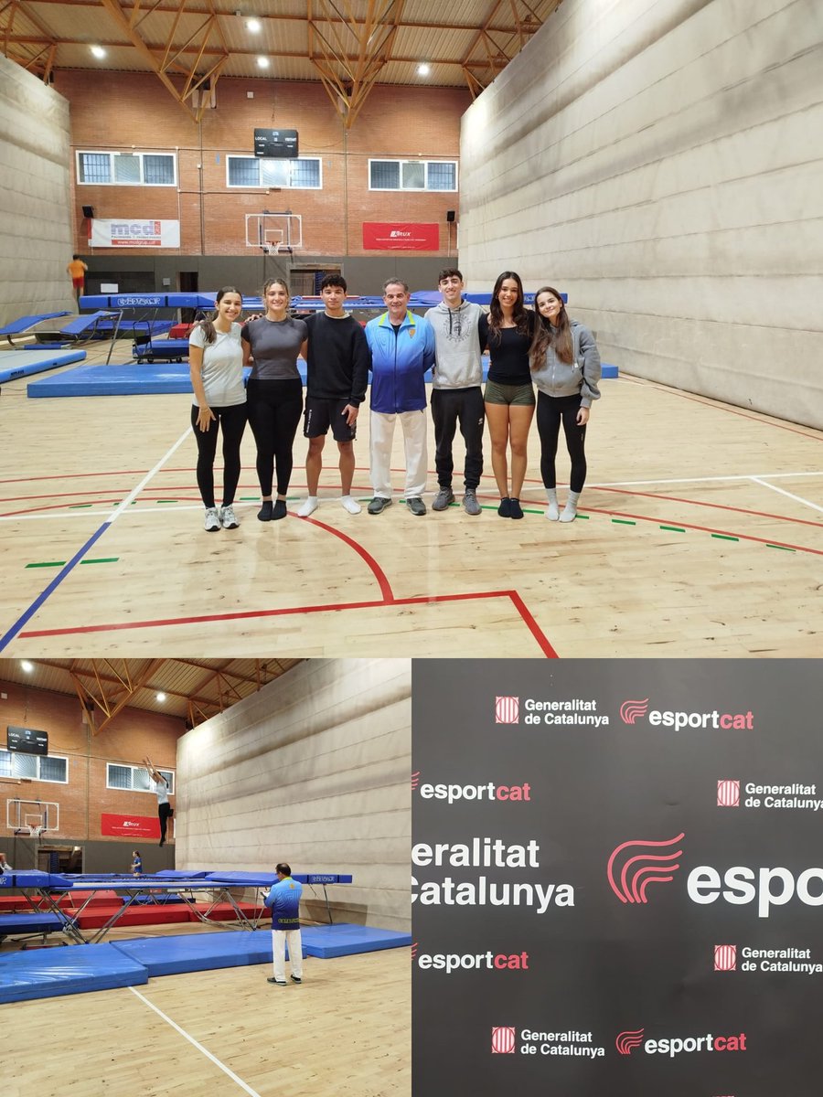 ✅Avui a Barcelona 6 persones han realitzat la prova d'accés al curs de tècnic/a de nivell 1 de trampolí.
<a href="/GimcatFCG/">Federació Catalana de Gimnàstica</a>
<a href="/ASMEseccions/">ASME</a> <a href="/esportcat/">Esports</a>
El curs iniciarà el proper 29 de desembre. Comptarà amb la presencia d' alumnes d' altres CCAA.