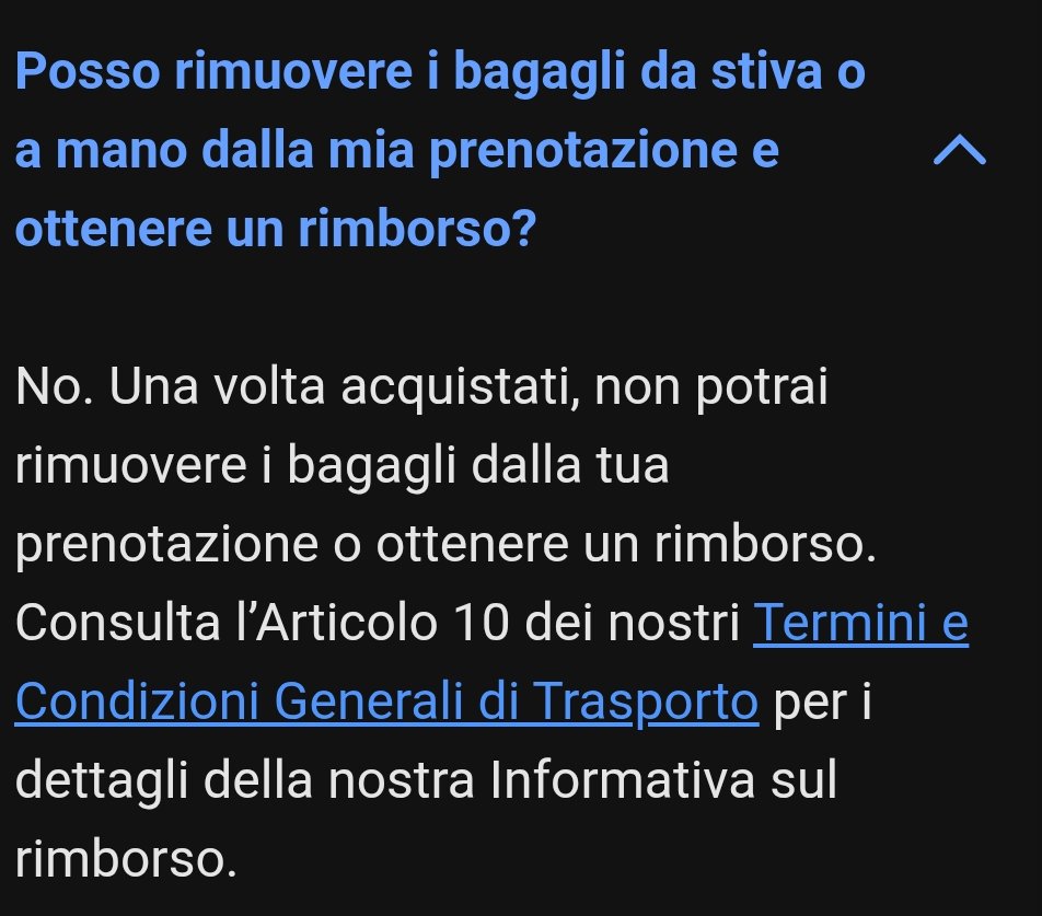 L0VEzen's tweet photo. Fatte attenzione! @Ryanair mi ha fatto pagare 2 volte il bagaglio da stiva solo perché mostrano 0 bagagli quando fai check in e poi non puoi rimuovere i bagagli da stiva e ottenere un rimborso. Siete patetici @Ryanair_IT #ryanair 👎
👇 https://t.co/4ouJ9CFZyq