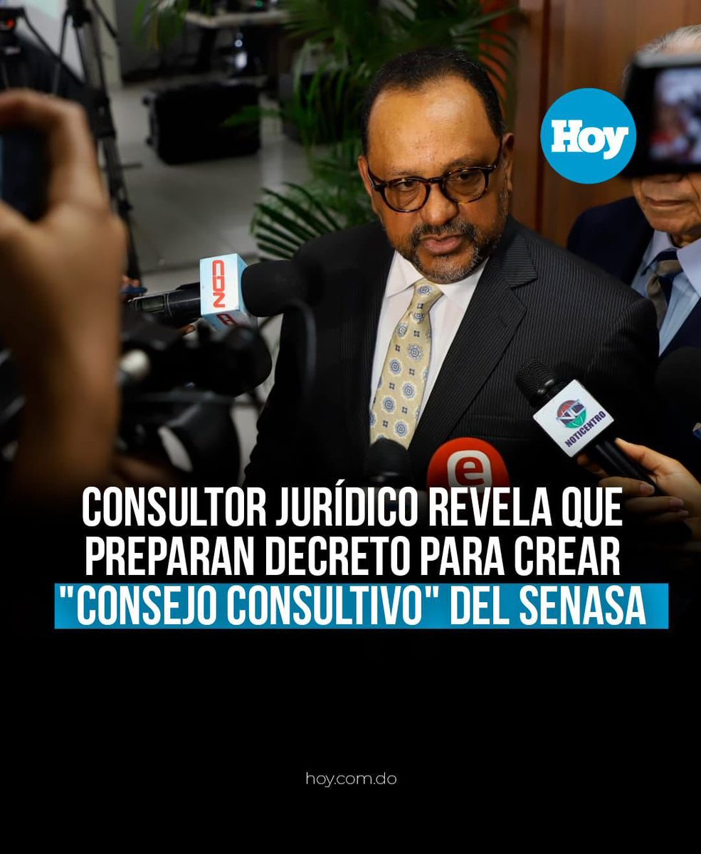 La idea de crear un Consejo Consultivo del Senasa luce como una especie de parche (infundado) que, en esencia, solo agregará más burocracia, puestos parasitarios y más gastos al Estado.

No necesitamos más instituciones ni nóminas parasitarias, sino que las instituciones que ya