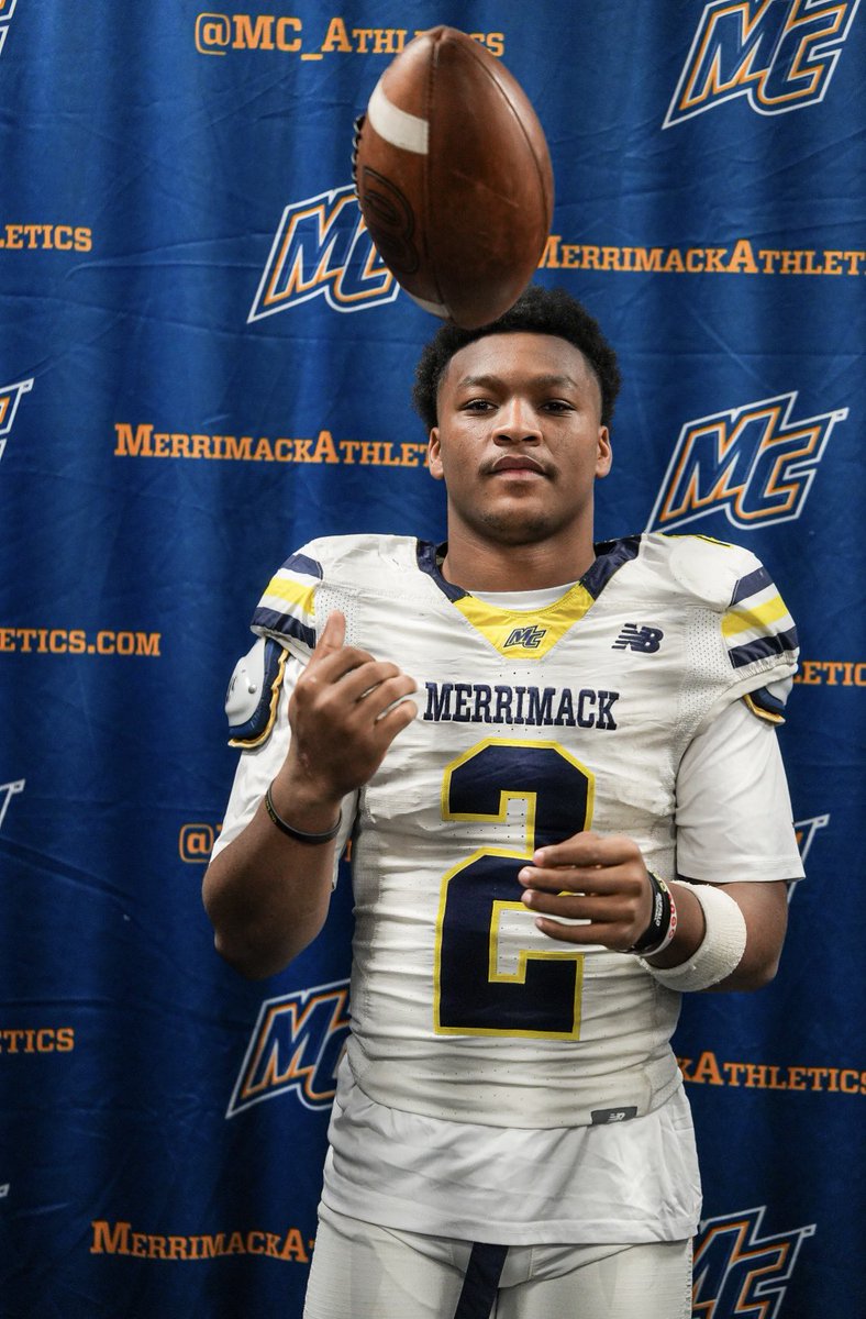 mcrobinson2026's tweet photo. 🔜 @Merrimack_FB https://t.co/3fLYz9JkcA