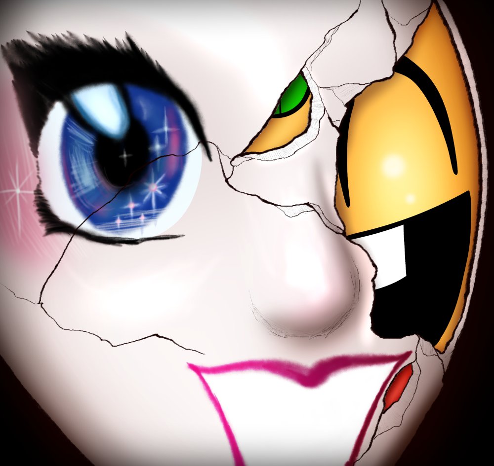 MST3KMAN's tweet image. Major Phee wanted to do the broken mask meme.
#art #digitalart #meme #mask #broken #majorphee