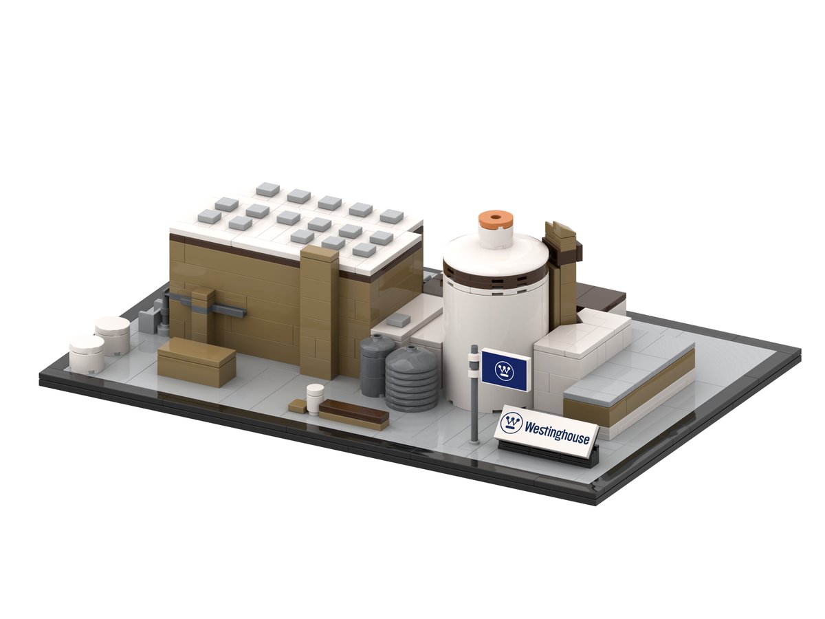 WECNuclear's tweet image. George Westinghouse would marvel at the incredible advances in nuclear technology that our namesake company has made over the last 75 years. About half of all the world’s nuclear power plants are based on Westinghouse nuclear technology. ​ 

Last week, “Bricks George” unveiled…