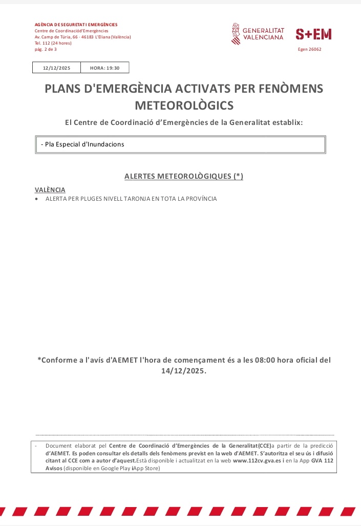 Emergències 112CV tweet media