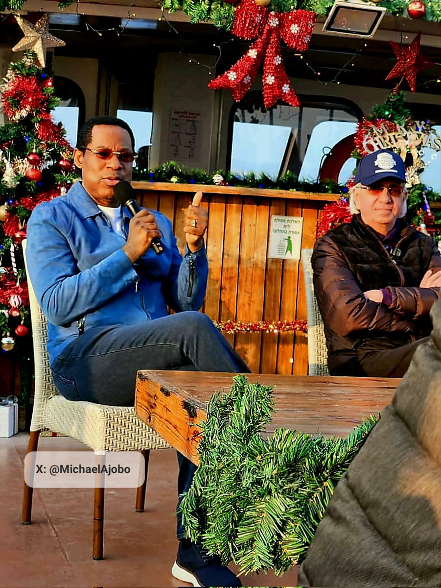 Hearing Pastor Chris and Pastor Benny Hinn talk about the Lord Jesus on the sea of Galilee where he walked, makes the scriptures come alive again to me. 🥹🥹

But my Pastor Chris is fine shaaa, the most Handsome Pastor I know 🤗😍