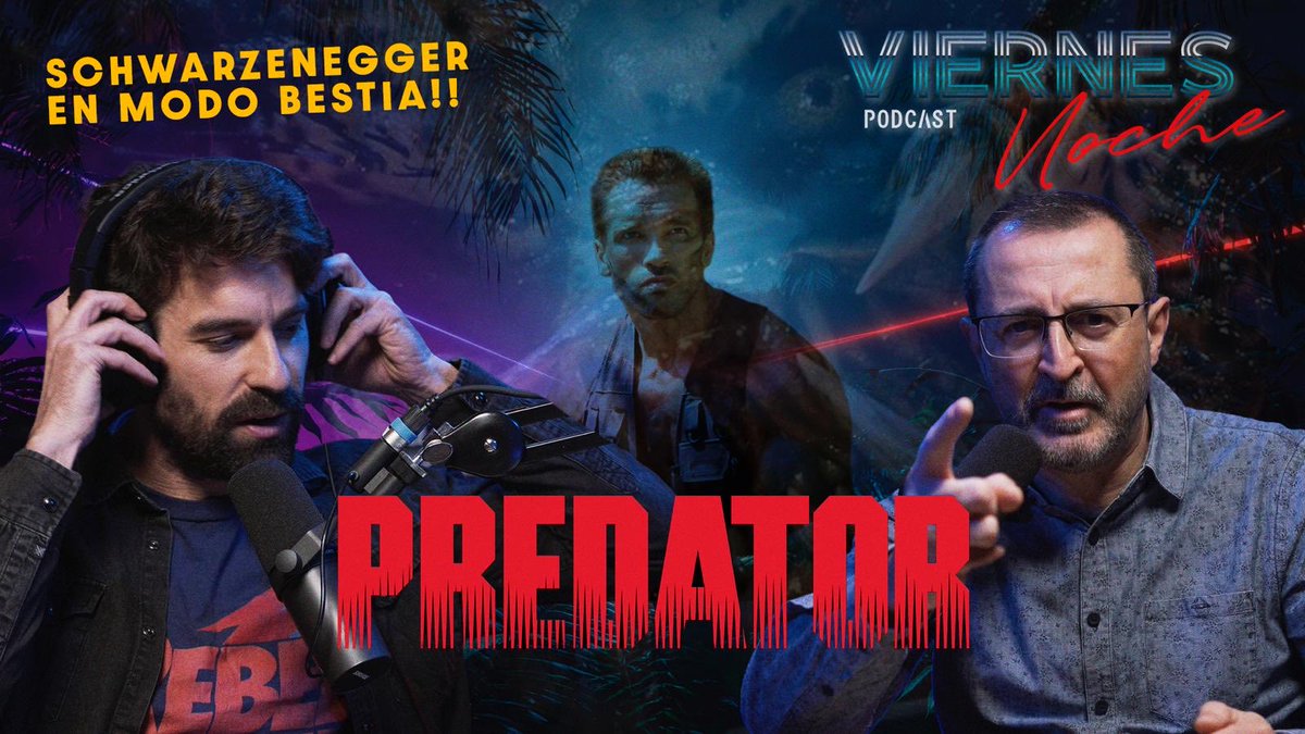 DEPREDADOR (1987) y Arnold en plena selva.
Nuevo episodio hablando de una de las pelis de acción más bestias de los 80: cómo está rodada, por qué sigue funcionando y qué tuvo para marcarnos de críos.

¿Depredador entra en tu TOP ochentero o no? 👇

youtu.be/8bIZzPeiRW8