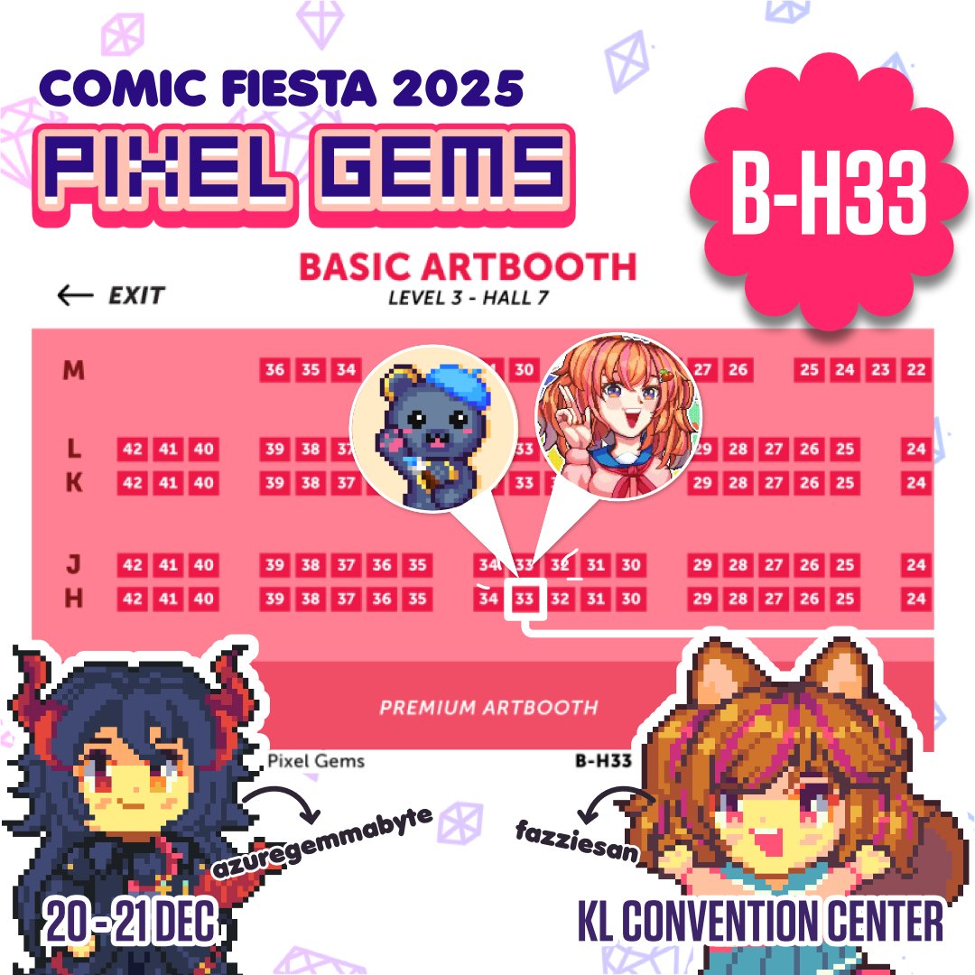 fazziesan's tweet photo. (2/2)
This is my first time boothing ever! Also my first time making merch of my art ever! For my first ever booth, I've made merch of stuff I've always wanted to make - microfiber cloths, acrylic photo holders, stickers, coasters and deskmats! And some original postcard prints❤️ https://t.co/1mpK9UwW0L