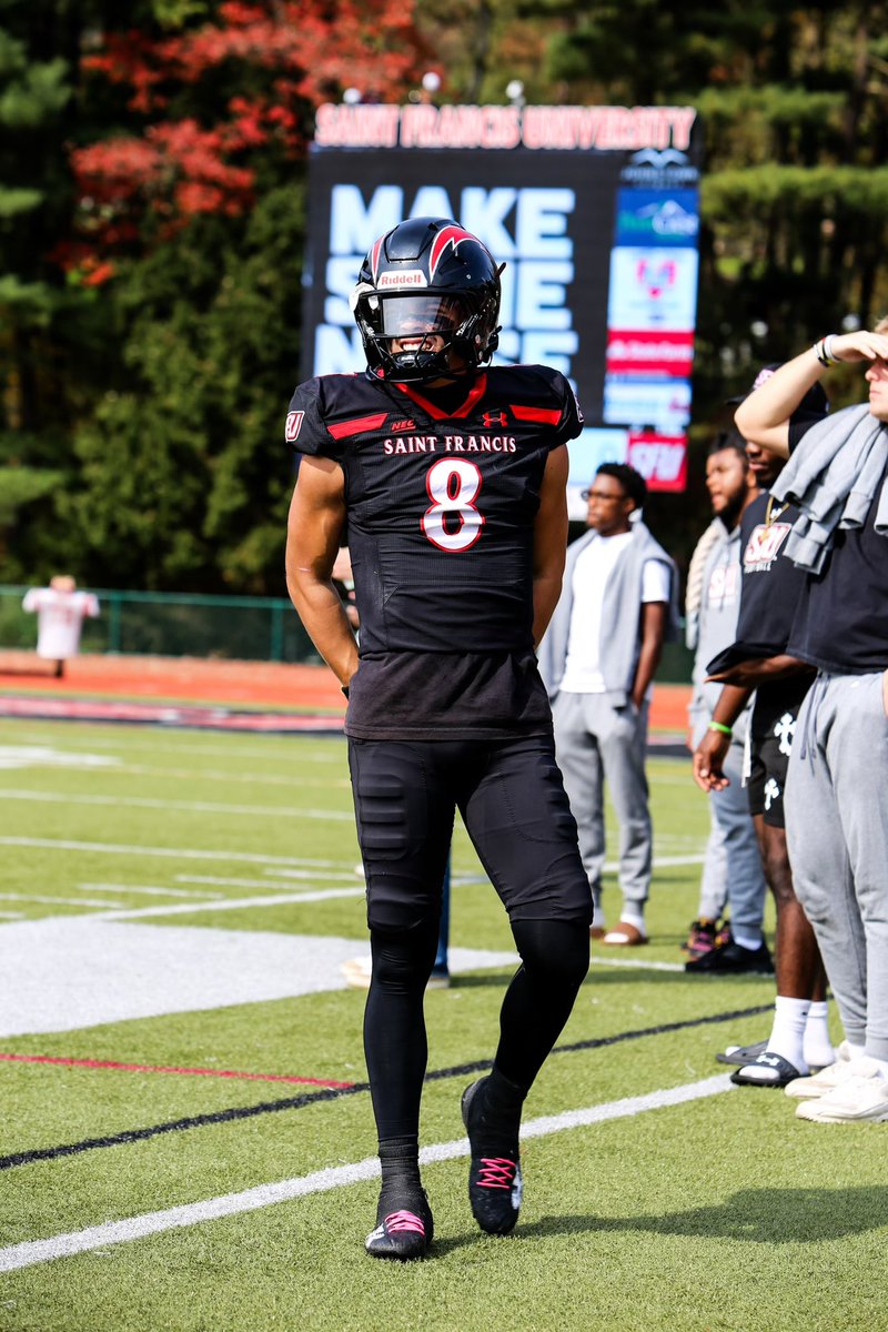 I will be entering my name into the transfer portal as an ATH on January 2nd! 

1 year of eligibility left

Played both QB and WR 

I would like to thank God, my Family, the entire Saint Francis University coaching staff for believing in me. Film coming soon!