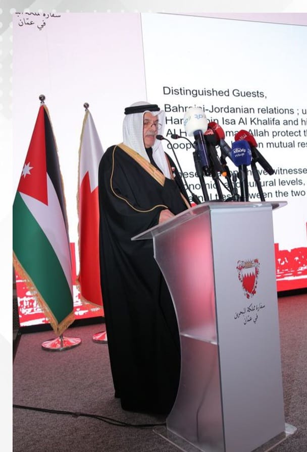 BahrainEmbJO's tweet image. أقامت سفارة مملكة البحرين لدى المملكة الأردنية الهاشمية حفل استقبال في العاصمة الأردنية عمّان، بمناسبة احتفال مملكة البحرين بأعيادها الوطنية، وعيد الجلوس السادس والعشرين لحضرة صاحب الجلالة الملك المعظم حفظه الله ورعاه، وما يصاحبها من مناسبات وطنية.