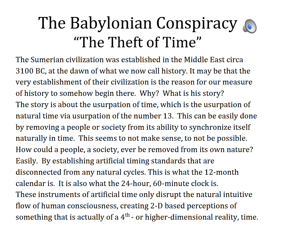 Reject the Luciferian Roman Empire's fake gregorian calendar. 

Our Souls feel and know that it is artificial... intended to control human activity and harvest our life energy .... 
It's a counterfeit of the Earth's Natural rhythms &amp; Human cycles. 

LawOfTime.org/pdfs/1328.pdf