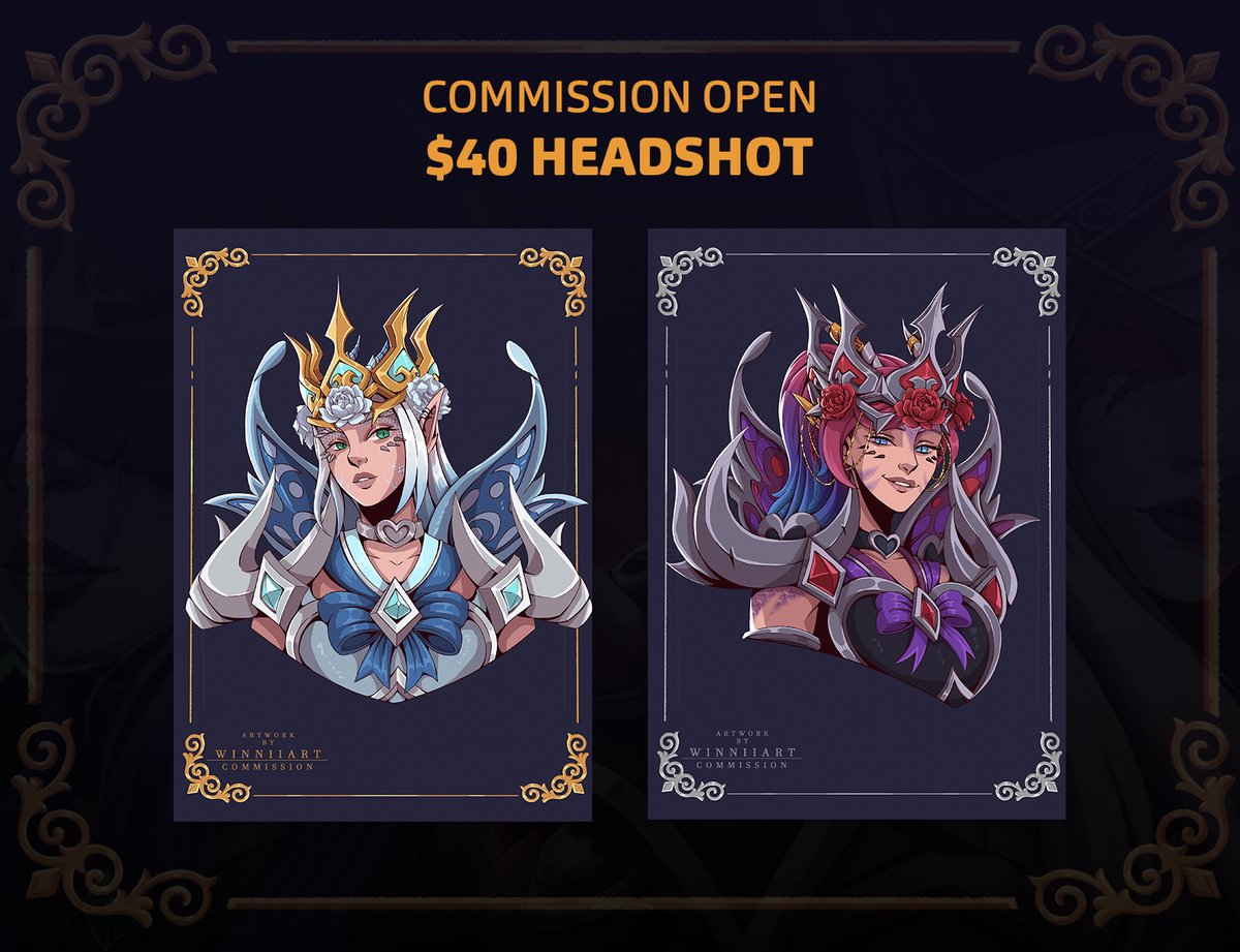 ✨ Commission open ✨

Only $40 👀
Headshot version
(more examples in comment)

DM me to reserve your slot

RT are highly appreciated! 💖

#commissionsopen
