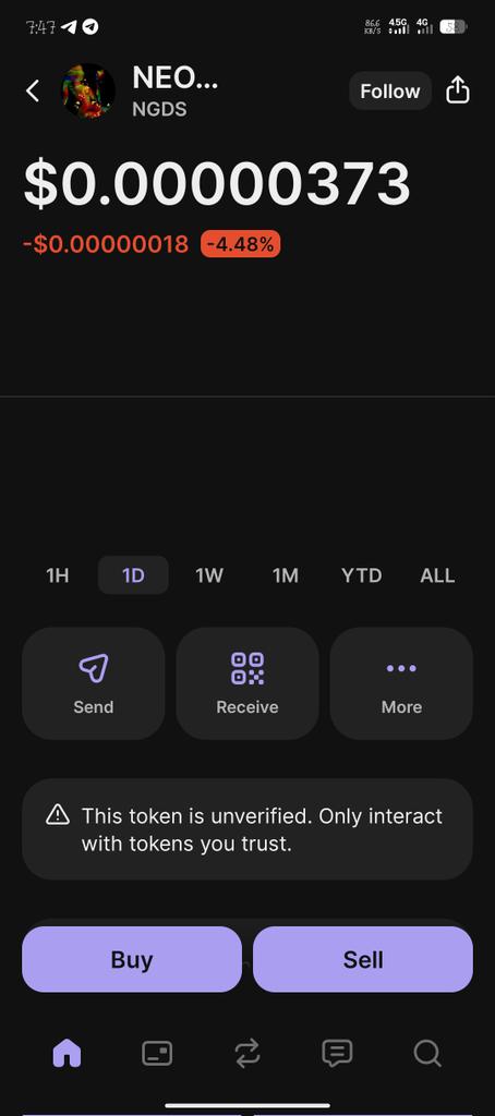 burntcatonsol's tweet photo. @SelfTSuccess @Samuel_Gibson_ @swangentr @FGNexusio @VistaSharesX @LeverageETFs @ripster47 new gem is forming quietly…
Neon Goddess (NGDS) is building early momentum.
Contract: Bv6M8mnJAybB3ZuKmirG471XcGQxbdzmRX2bd6Wfpump
#Solana #SOL #CryptoGems #LowCap #NewLaunch https://t.co/gCkYPvtdgC