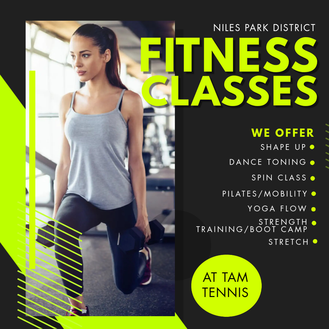 No matter your fitness level, we've got a class for you!  Build strength, improve balance, and boost energy.  Questions, call 847-967-1400.