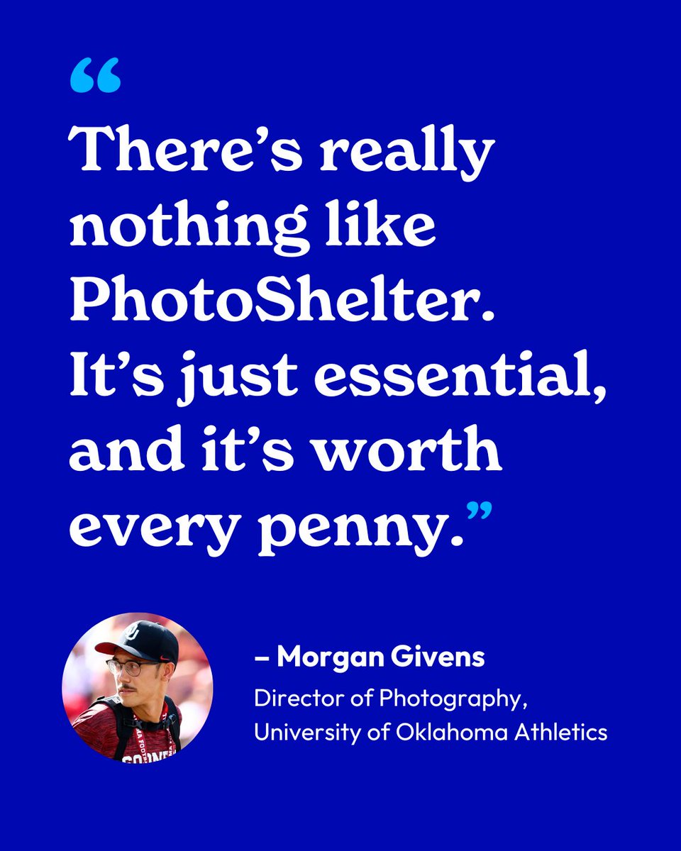 photoshelter's tweet photo. The team at @OU_Athletics is pumping out content, fast. 

Hundreds of in-game photos to 1.3M+ followers on social.

See how @MorganGivensOU and OU Photo does it with PhotoShelter: https://t.co/oKTCE3KiCF https://t.co/zNtwRNY9t7