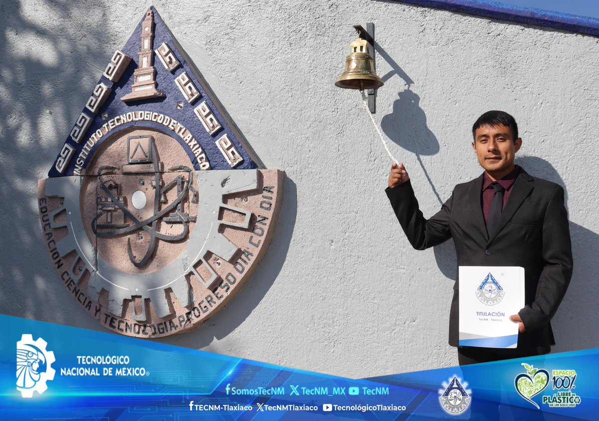 El día de hoy a las 9:00 horas, se realizó el acto de recepción profesional de Oswaldo Rodríguez Ramírez, de la carrera de Ingeniería en Sistemas Computacionales, en el Instituto Tecnológico de Tlaxiaco.

Conoce la nota en nuestra página web:
tlaxiaco.tecnm.mx/2025/10/10/245…