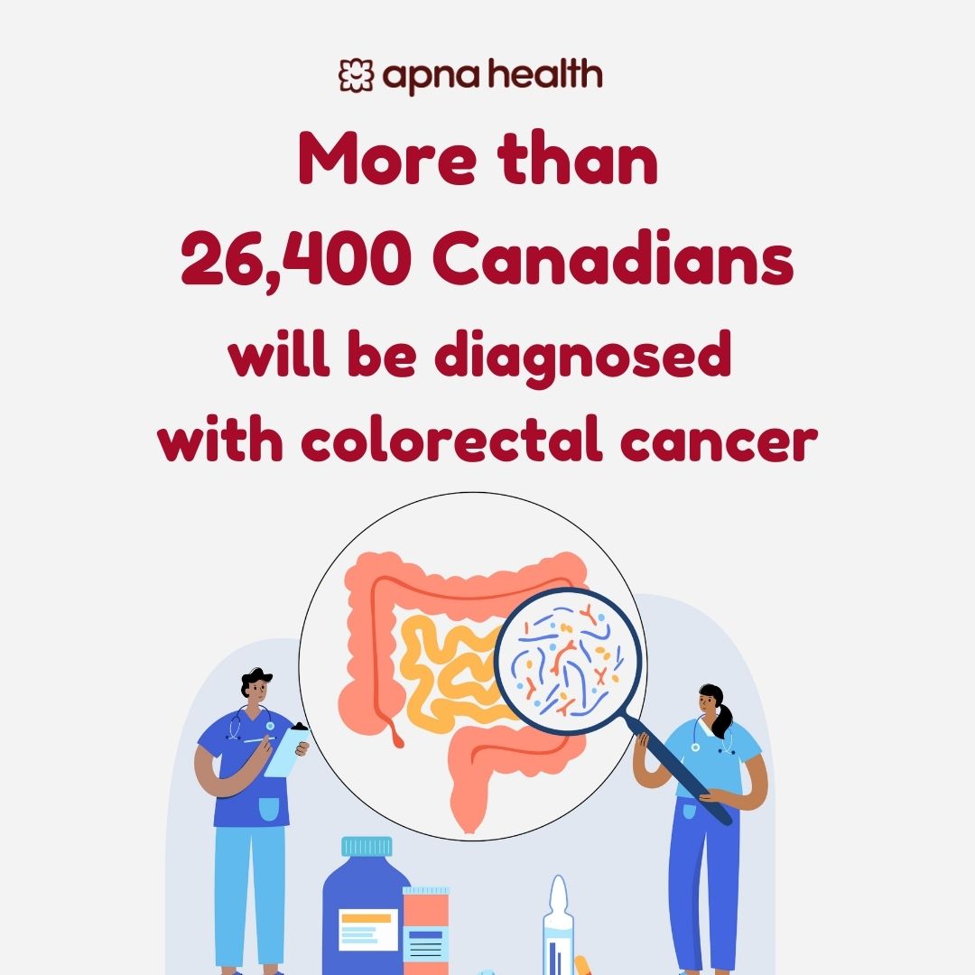 In Canada, colorectal cancer is the third leading cause of death due to cancer in men and women. It is estimated that in 2025, more than 26,400 Canadians will be diagnosed with colorectal cancer and 9,100 will die from it.

#cancer #cancerscreening #colorectalcancerawareness