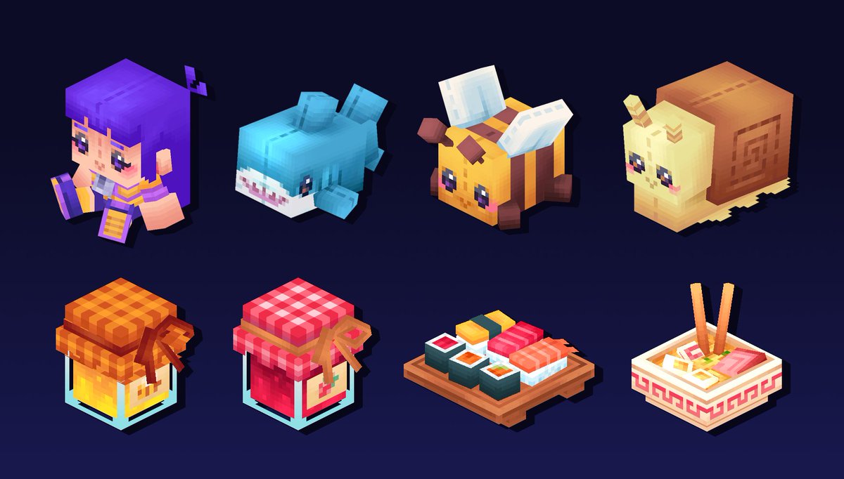 very excited to announce I'm a #HytalePartner ‼️

If you'd like to support future Hytale mods/projects, use code 'VIOLET' when you pre-order Hytale 💜🫶