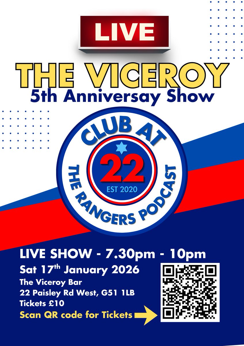 Club at 22-The Rangers Podcast tweet media