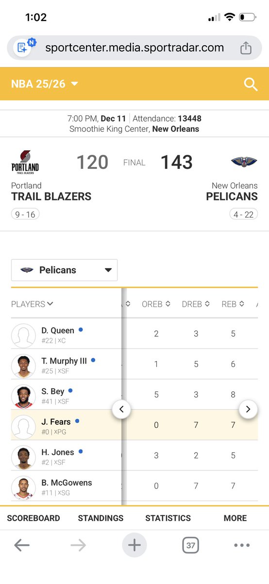 GarrisonPowell's tweet photo. @j0aay @Grizzzy_Grizz @PrizePicks Sure does! https://t.co/eCaz1FsKKj