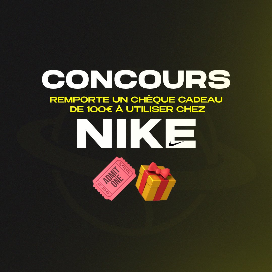 UniversTennis's tweet image. 🎁 CONCOURS 🎁

Avant les fêtes de fin d’année, tentez de remporter un chèque-cadeau de 100€ à utiliser sur la boutique NIKE. 💰

POUR PARTICIPER, IL FAUT :
🔸 REPOSTER + LIKER cette publication
🔸 SUIVRE @UniversTennis

Tirage mercredi 17 décembre. ⏳
Bonne chance. 🍀