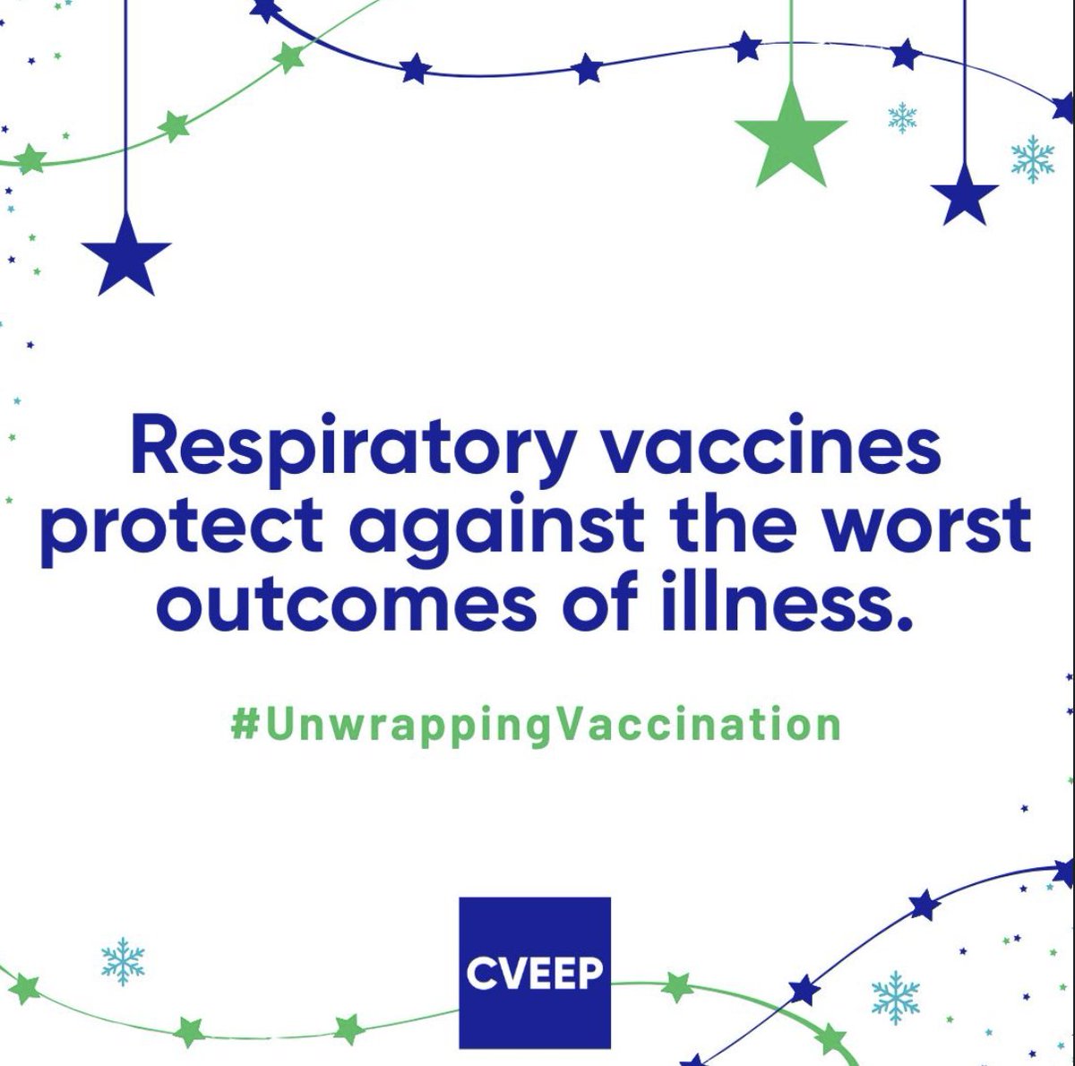This month, CVEEP is #UnwrappingVaccination. The goal of respiratory vaccines isn’t only to prevent infection, but also to prevent the worst outcomes of illness, such as secondary infections, hospitalization, and even death. For more on vaccine science: bit.ly/4oDCUNP