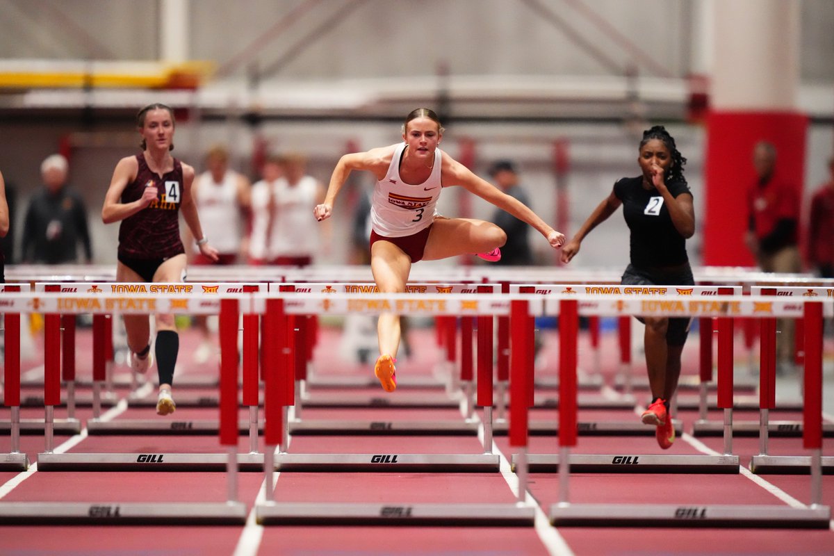 CycloneTrackXC's tweet photo. Fast start for the freshman.

Emma Havighurst ties the 10th-fastest 60m hurdles ISU performance with 8.53 for the win in her first collegiate race! 

#CycloneSZN https://t.co/KBLNq9ZQAs
