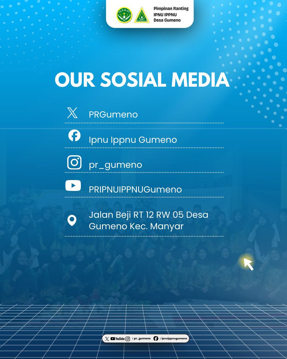 PRGumeno's tweet photo. Semoga Reno dan Regita membawa semangat baru untuk seluruh Rekan dan Rekanita Gumeno.
Mari bergerak bersama, melangkah pasti menuju masa depan yang lebih cerah! 🌟

#IPNU #IPPNU #Gumeno
#LaunchingMaskot
#RenoRegita
#PelajarNU
#RantingGumeno
#GenerasiBerkar https://t.co/ZCp84MamhA