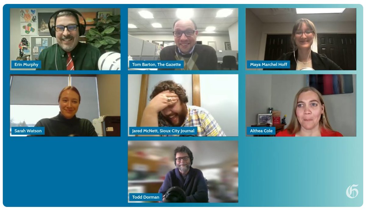 Watch the latest On Iowa Politics podcast, and when I ... um ... say the thing, tell me which fellow podcaster your reaction most closely matched.

youtube.com/watch?v=rVVN5J…