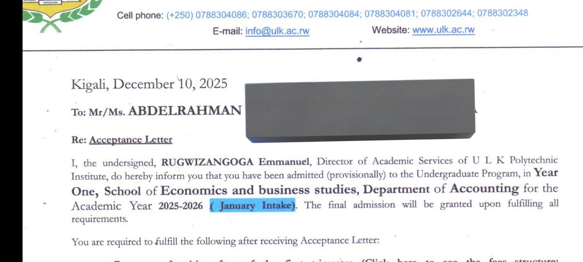 My brother is accepted and we just need to pay his tuition fees.
Can we please raise what is needed on time?
chuffed.org/project/154273…