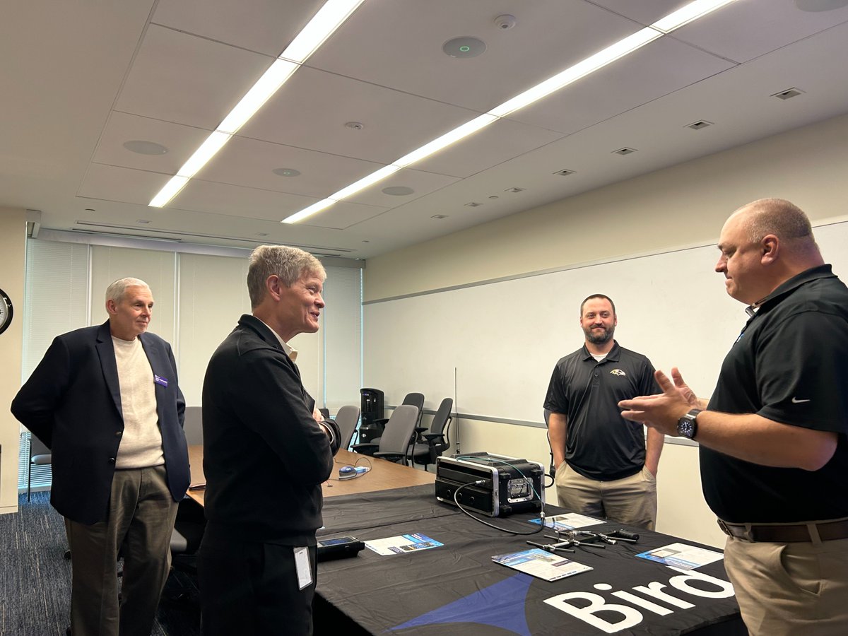 A special thanks to our friends at Bird Technologies for visiting our team members in Hunt Valley, MD yesterday for the Bird Product Expo Day!
