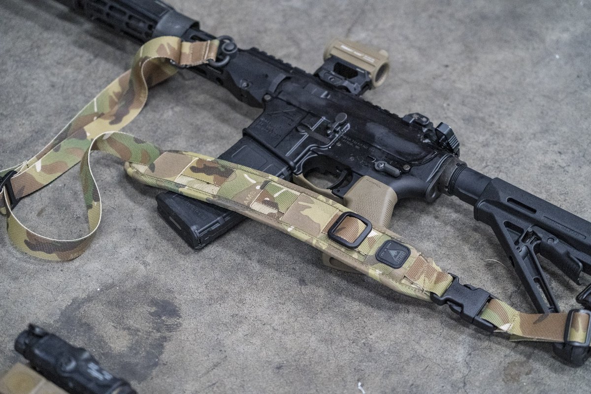 GrovtecUS's tweet photo. Our Sentinel Sling is a superior value, our sling includes the hardware push button QD swivels from our factory, Made in the USA. https://t.co/kExHTvgTVX