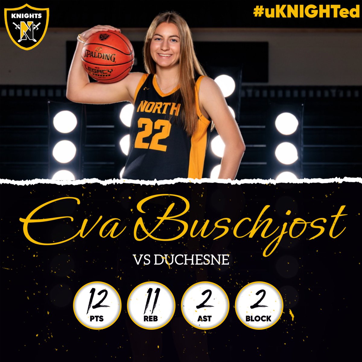 FHN_GirlsBBall's tweet photo. That Double-Double Feeling! Way to get the job done Addy and Eva! Back to work today! 💛🖤🏀 #uKNIGHTed #AlwaysCompete @TMoranFHN @FHN_JVgirlBBall @SCoates1331 @CoachCrawford19 @FHNKnightsAD @fhngameday https://t.co/UwPCwE7iHz