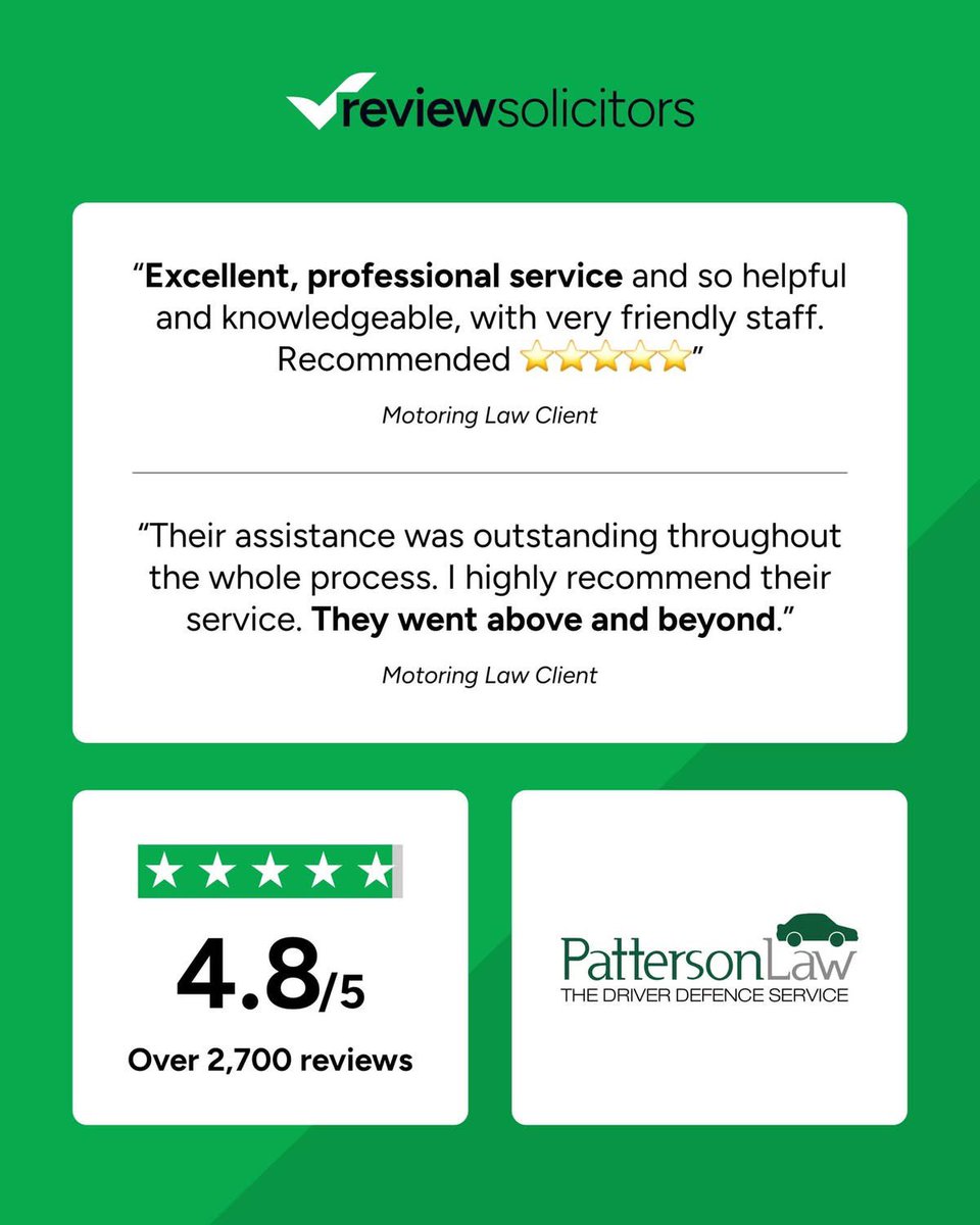 Patterson Law Motoring Solicitors tweet media