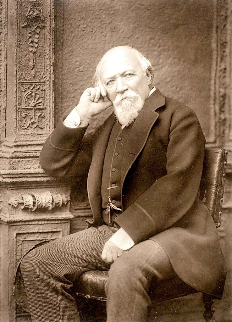 Otrebordm's tweet image. All poetry being a putting
the infinite within the finite...📖 
Robert Browning 🏴󠁧󠁢󠁥󠁮󠁧󠁿
fallece #12Diciembre de 1889🙏🏻
#FelizViernesATodos
#RobertBrowning #Poesía #OtrebordmXCultura