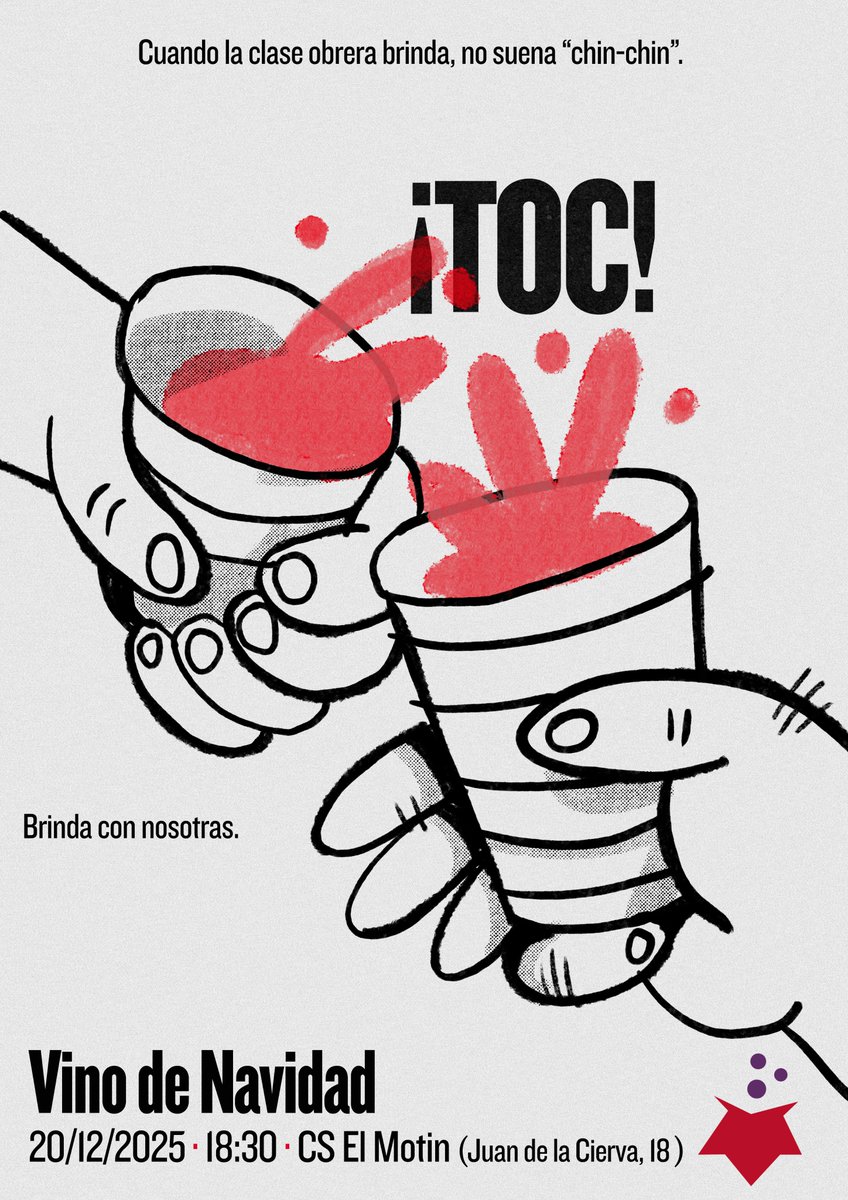 ¡Te invitamos a nuestro vino de Navidad!
Queremos celebrar estas fechas contigo en la nueva ubicación del Centro Social El Motín. Será un momento perfecto para brindar, reencontrarnos y dar la bienvenida a esta nueva etapa del espacio.