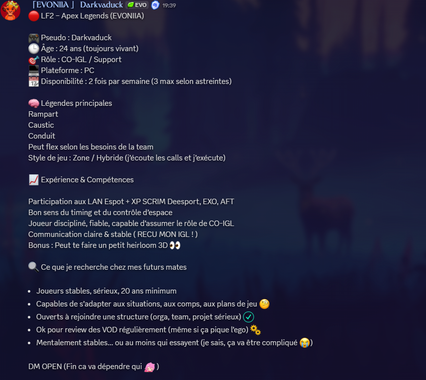 「EVONIIA」Darkvaduck tweet media