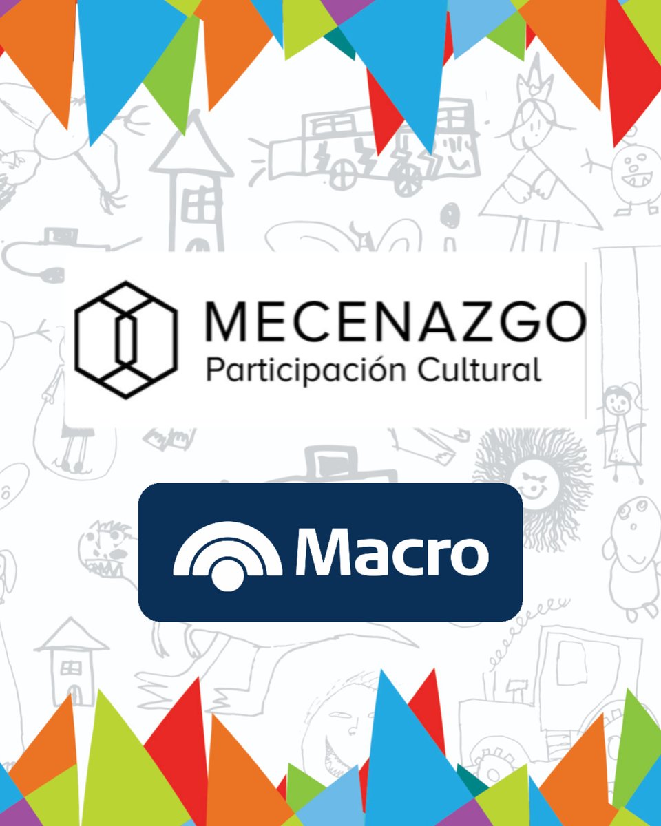 chap_ong's tweet photo. Agradecemos al Ministerio de Cultura de la Ciudad de Buenos Aires y nuestro actual mecenas Banco Macro ! Nuestros talleres de arte en Hospitales Pediátricos serían imposibles sin el maravilloso programa de Mecenazgo Cultural! ❤️🌈 https://t.co/87kulzhCvl