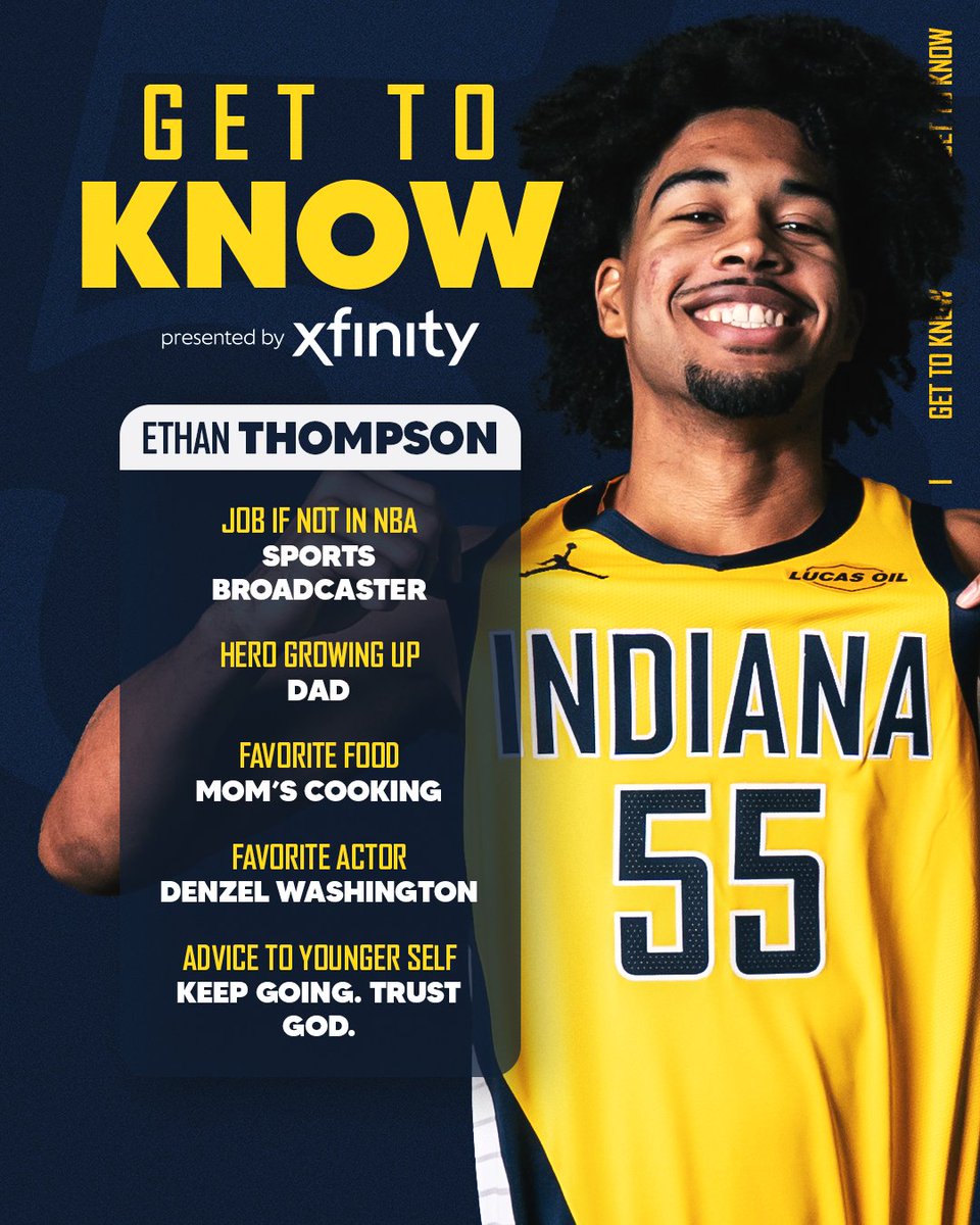 Get to Know Ethan Thompson presented by @Xfinity 🎙