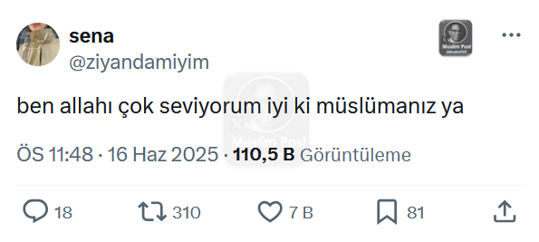 Müslüman Tweet (@musluman_tweet) on Twitter photo 