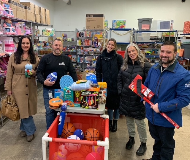 Our friends at TruAgent stopped by Special Santa HQ in Rochester to drop off toys and gifts for youth served by Hillside. We’re so grateful for their generosity—and for yours! There’s still time to be a Special Santa for children in need. Details at Hillside.com!