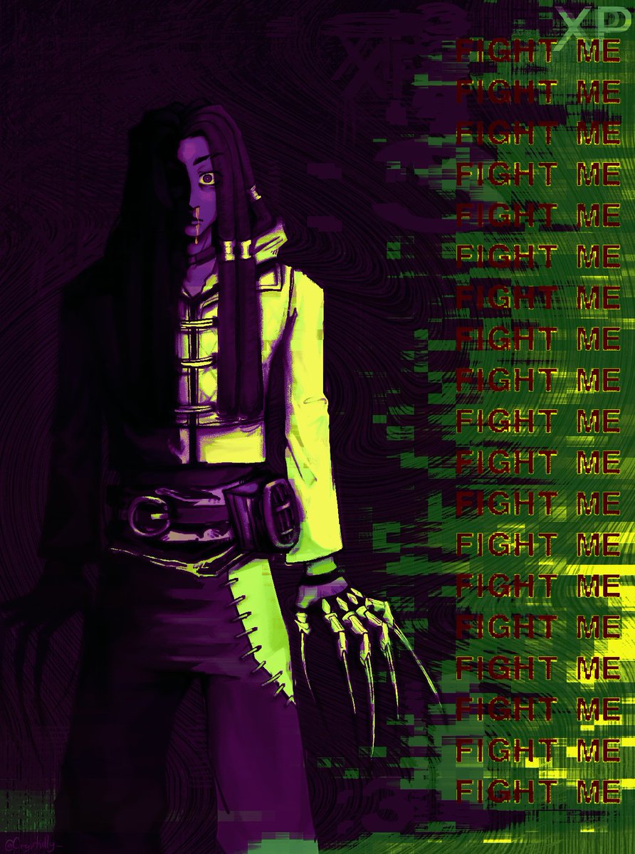 Cryptidly_'s tweet image. first semi-serious Jabber drawing 😗 #gachiart