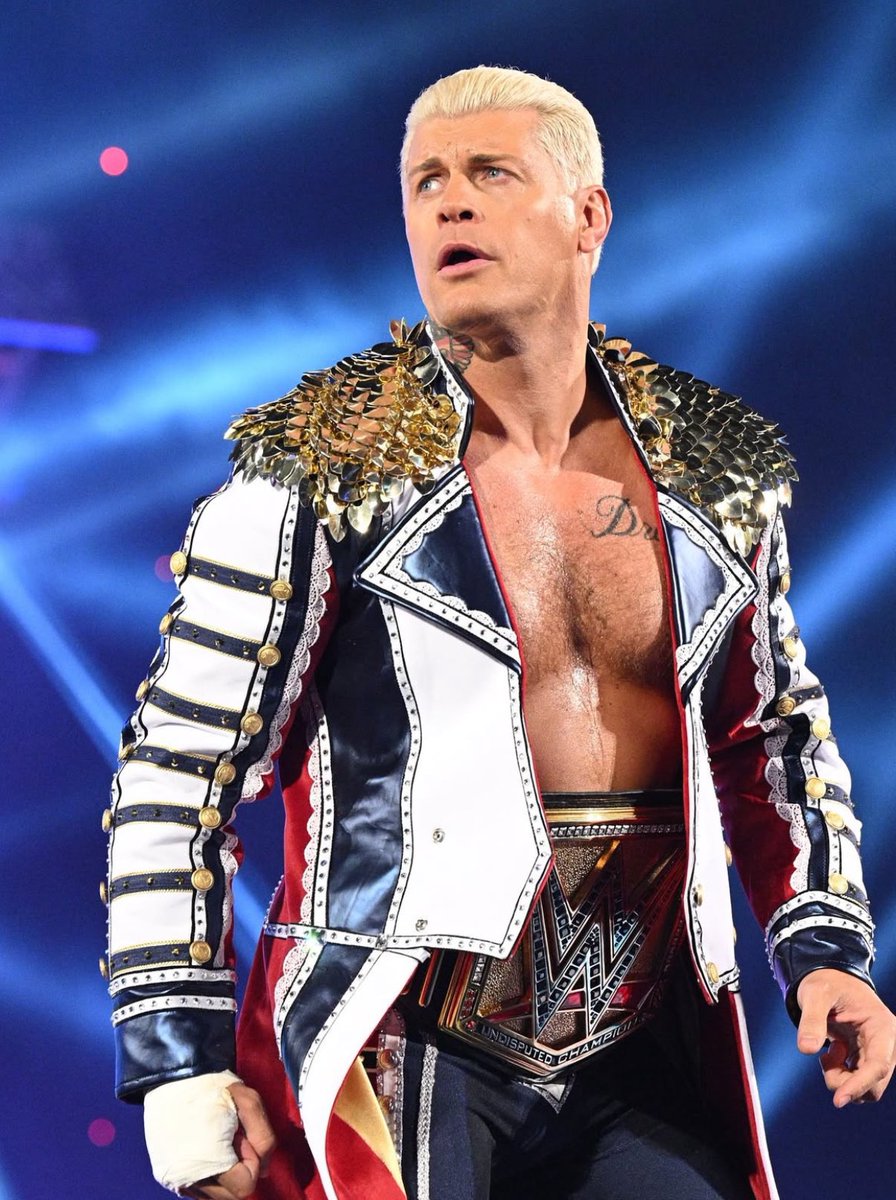 masonbldwnmusic's tweet image. Happy Friday Night Rhodes nightmare fam!!! ❤️🤍💙

@CodyRhodes #CodyRhodes #AmericanNightmare #QB1 #SmackDown #WWE