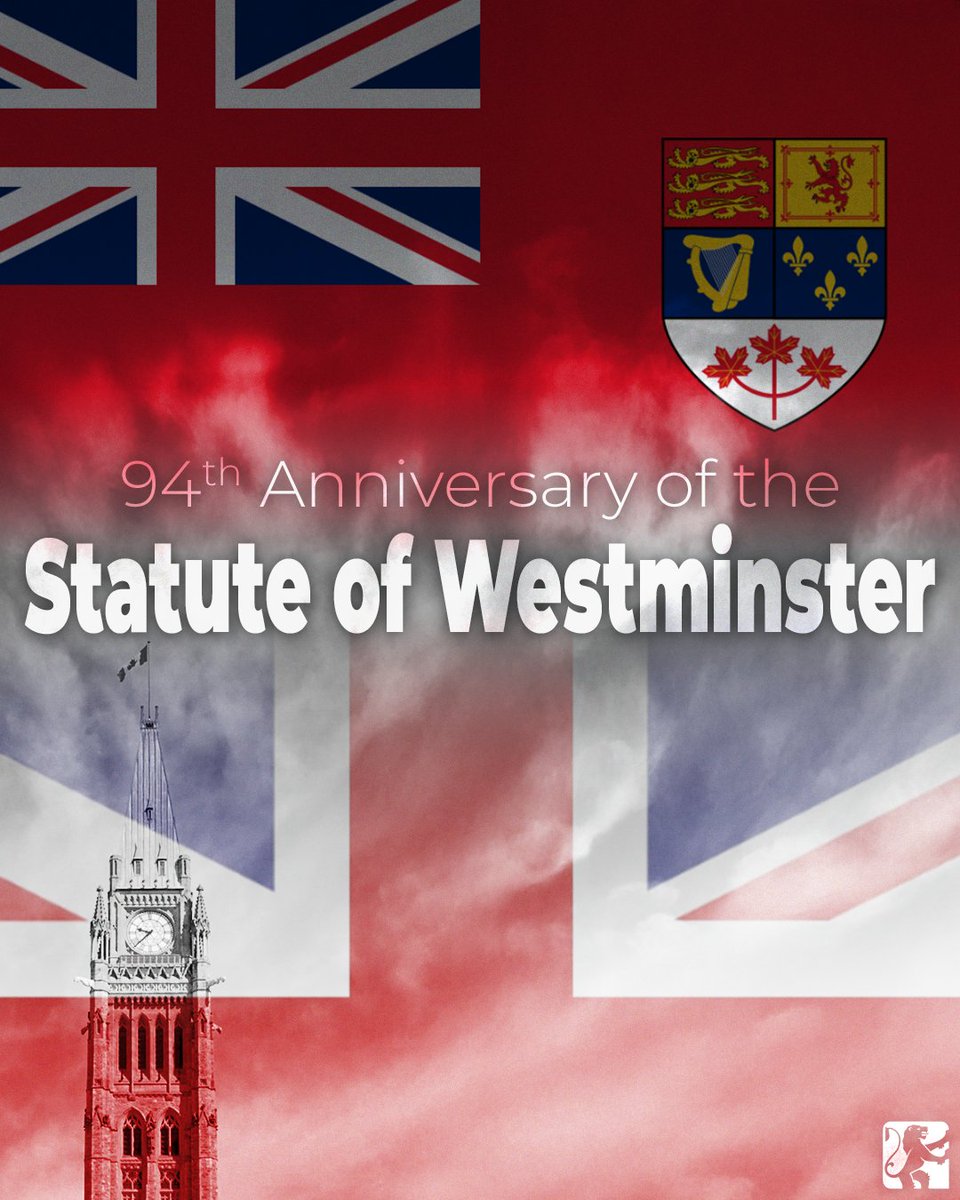 GESImmigration's tweet photo. Happy Anniversary to the Statute of Westminster https://t.co/YNVmQ552os