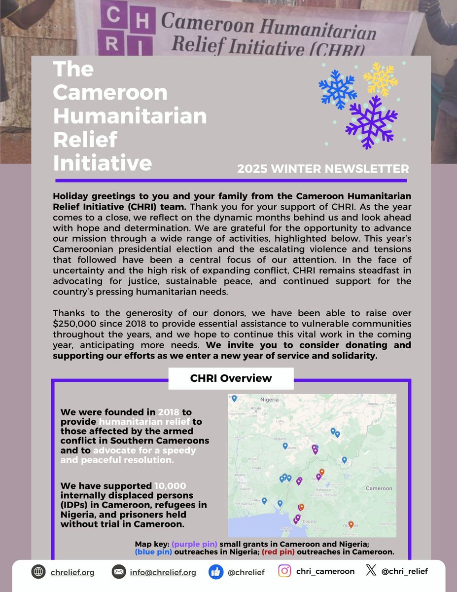Cameroon Humanitarian Relief Initiative tweet media