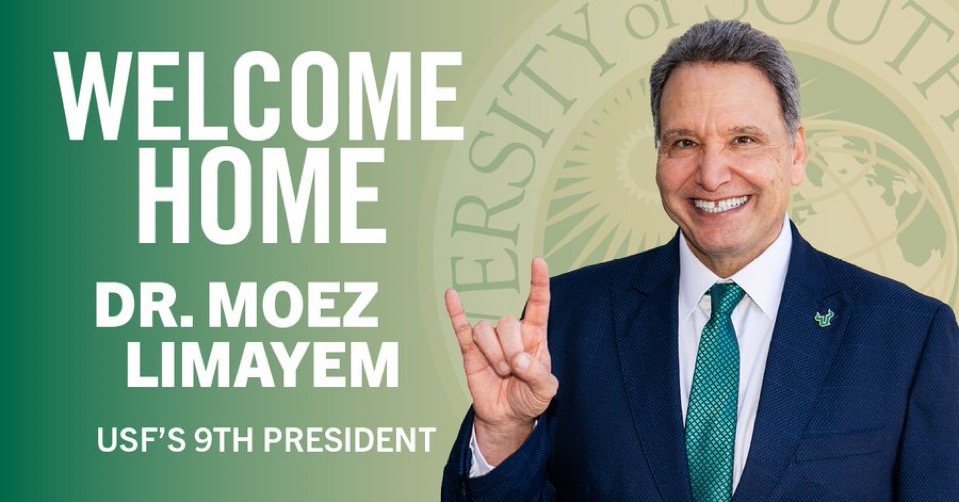 AdamFreemanUSF's tweet image. Always great to be a #USF Bull, but especially this week. Introduced a new football coach, confirmed a new president, honored our outgoing president and celebrated 4,000+ graduates earning their degrees.

Finishing 2025 strong and ready for great things @USouthFlorida in 2026.🤘