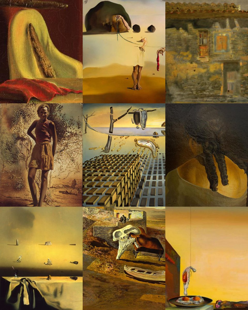 TheDali's tweet image. a color-focused stroll through the gallery 🎨

Have you tried a color walk through the Museum? Choose a hue and let it guide you as you explore with fresh eyes.

For this walk, we followed Dalí’s warm shades of gold. What color will you choose on your next visit? 

#thedali