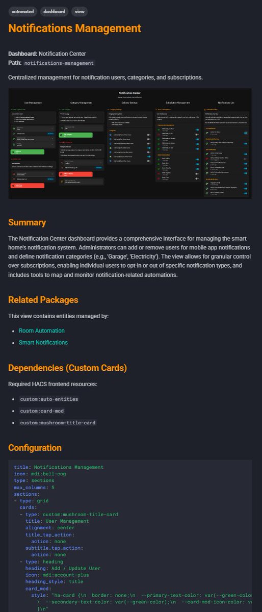 With the help of #AI converted my Node-Red access and lock automations to native <a href="/home_assistant/">Home Assistant</a>  scripts and automations.

Built a fully #automated #documentation system as a side project, scan packages, AI summaries and descriptions, and publish.