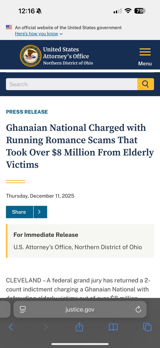 OurFavOnlineDoc's tweet image. This Ghanaian Hushpuppi has now now been arrested by the US Government in conjunction with the government of Ghana.

Less than a year ago, some Ghanaians were hailing him as a smarter criminal than the Nigerian hushpuppi. 

His story is quite interesting:
Please read here