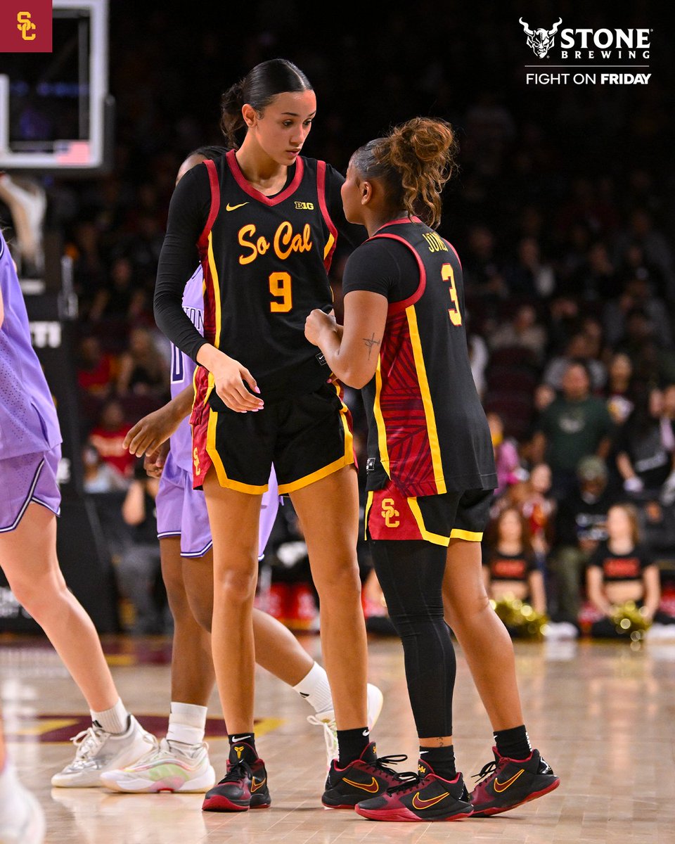 Wishing good luck to <a href="/USCWBB/">USC Women's Basketball</a> as it hosts No. 1 UConn at Galen tomorrow!

⏰ 2:30 PM PT
📺 FOX

#FightOn | <a href="/StoneBrewing/">Stone Brewing</a>