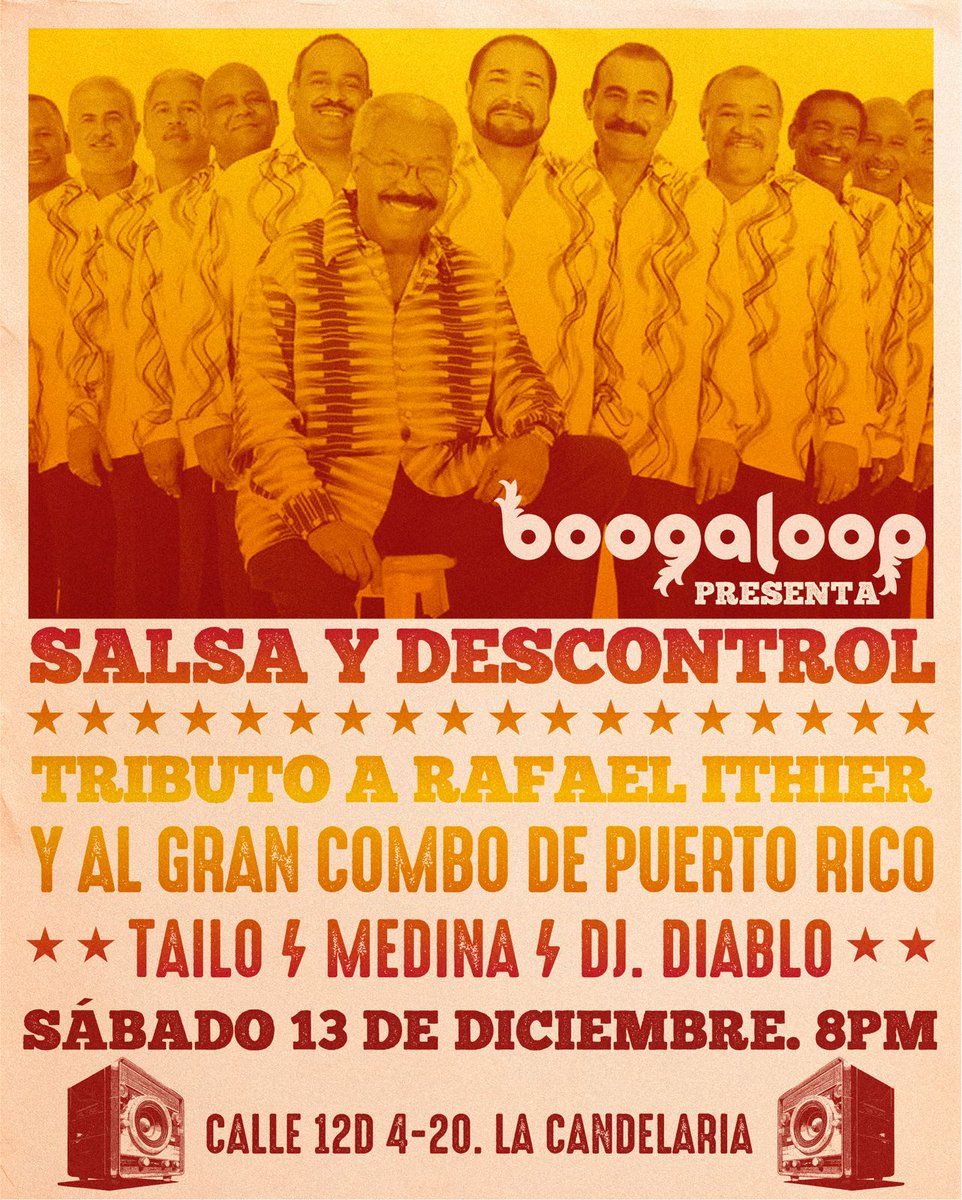 ¡Las hojas blancas siguen cayendo! Mañana con  <a href="/hankchomedina/">Juancho Medina</a> en <a href="/boogaloop_col/">Boogaloop</a> vamos a rendir homenaje a la memoria de #RafaelIthier y #PapoRosario del <a href="/GranComboPR/">Gran Combo de PR</a> cordial invitación para compartir una selección musical  de los mulatos del sabor, nos vemos desde las 8pm